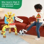 Giraffe Basketball Hoop and Soccer Goal Playset
