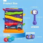 Hahaland 2-in-1 Pound Ball Toy & Car Ramp