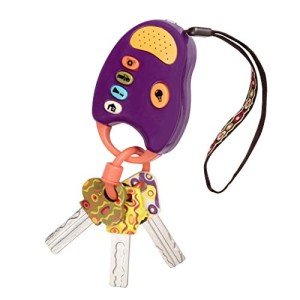 Interactive Toy Car Keys with Lights & Sounds