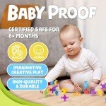 BUNMO Suction Bath Toys - Fun & Textured Pack