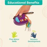 Interactive Toy Car Keys with Lights & Sounds