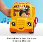 Fisher-Price Musical School Bus Toy for Toddlers