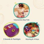 Interactive Toy Car Keys with Lights & Sounds