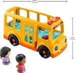 Fisher-Price Musical School Bus Toy for Toddlers