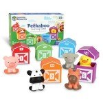 Peekaboo Learning Farm Toy Set for Toddlers