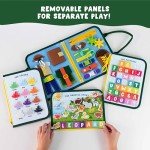 Bonnyco Montessori Busy Board for Toddlers