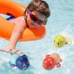 Cute Swimming Turtle Bath Toys for Toddlers