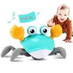 Crawling Crab Baby Toy for Tummy Time Fun