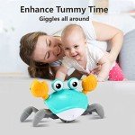 Crawling Crab Baby Toy for Tummy Time Fun