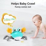 Crawling Crab Baby Toy for Tummy Time Fun