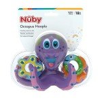 Nuby Floating Octopus Bath Toy with Rings
