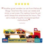 Melissa & Doug Magnetic Car Loader Toy Set