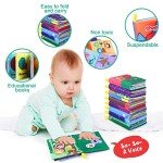 Soft Baby Bath Books - 8-Pack Waterproof Fun