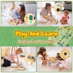 Iabedi Montessori Busy Board for Toddlers