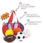 Soft Foam Balls Set for Toddlers - 5 Pack