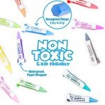 Tub Works® Smooth™ 12-Pack Bath Crayons for Kids