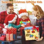 4-Piece Educational Friction Powered Vehicle Set