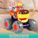 3-Pack Animal Push & Go Toy Cars for Toddlers