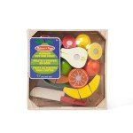 Melissa & Doug Wooden Cutting Fruit Set for Kids
