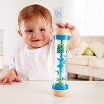 Hape Beaded Raindrops Mini Musical Rattle Toy