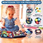 Montessori Busy Board Toy for Toddlers - Blue