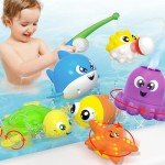 Magnetic Fishing Bath Toy Set for Kids