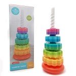 Rainbow Spinning Stacking Toys for Toddlers