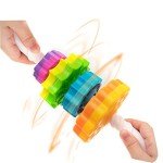 Rainbow Spinning Stacking Toys for Toddlers