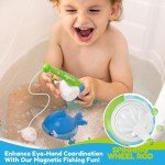 Magnetic Fishing Bath Toy Set for Kids