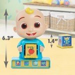 Just Play CoComelon JJ Phonics Fun Interactive Learning and Education Toy, 4 Modes of Play, Animal Dance Song, Spelling, 9-Pieces, Kids Toys for Ages 18 Month