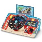 PAW Patrol Wooden Activity Dashboard for Toddlers