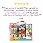 Melissa & Doug Soft Pull-Back Vehicle Set