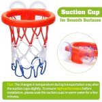Bath Basketball Hoop with Balls for Kids