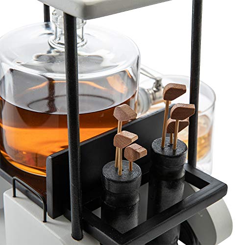 Golf-themed Whiskey Decanter and Glasses Set