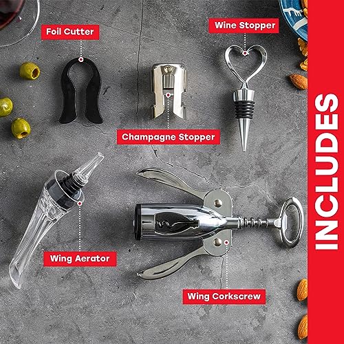 Vintage Wine Gift Set for Mom's Birthday