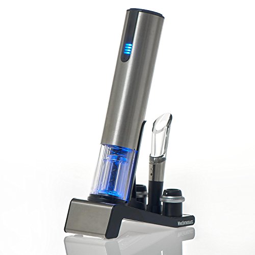 2-in-1 Electric Wine Bottle Opener and Preserver Set