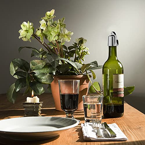 Silicone Wine Stopper Set, Decorative and Reusable