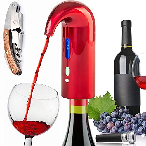 Premium Electric Wine Aerator and Opener Kit