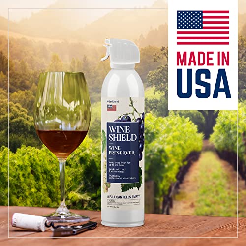 WineShield Wine Preserver - Keep wine fresh for 30 days