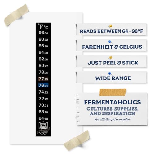 Thermometer for Kombucha, Beer, and Wine Fermentation