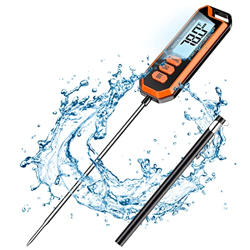 Waterproof Instant Read Thermometer for Food & Wine