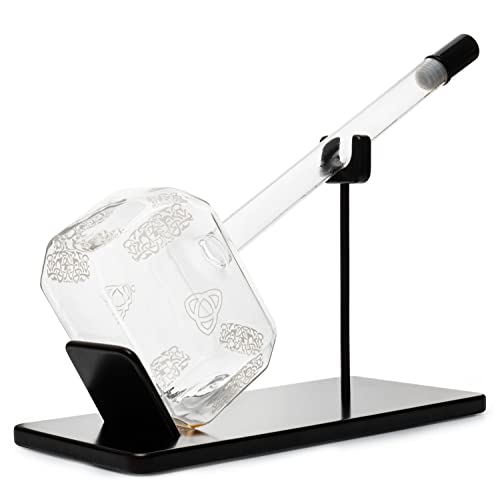 Mjölnir Decanter for Wine, Whiskey, Tequila, and Scotch