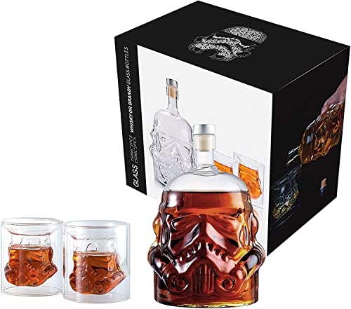 Star Wars Whiskey Decanter Set with Glasses