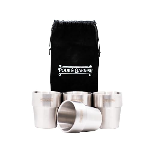 Whiskey Tote: Double Bottles & Insulated Glasses