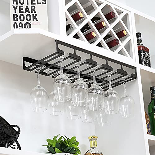 Under Cabinet Wine Glass Holder, 4 Rows, 16in/41cm