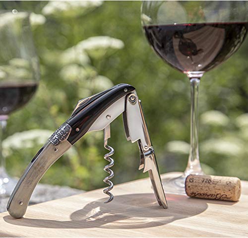 Legnoart Sommelier Corkscrew with Horn Handle