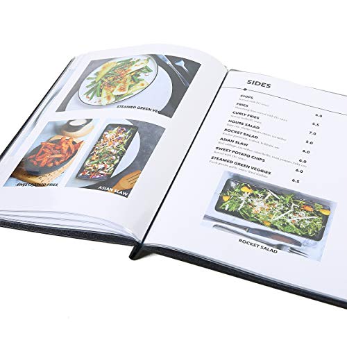 Wine List Menu Cover Set with Logo