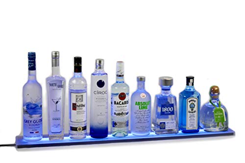 LED Wall-Mounted Wine & Liquor Shelf - 5ft