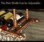 WGX 60'' Wine Bar Wall Rack (Bronze)