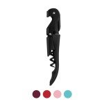 Matte Black Double Hinged Corkscrew & Foil Cutter